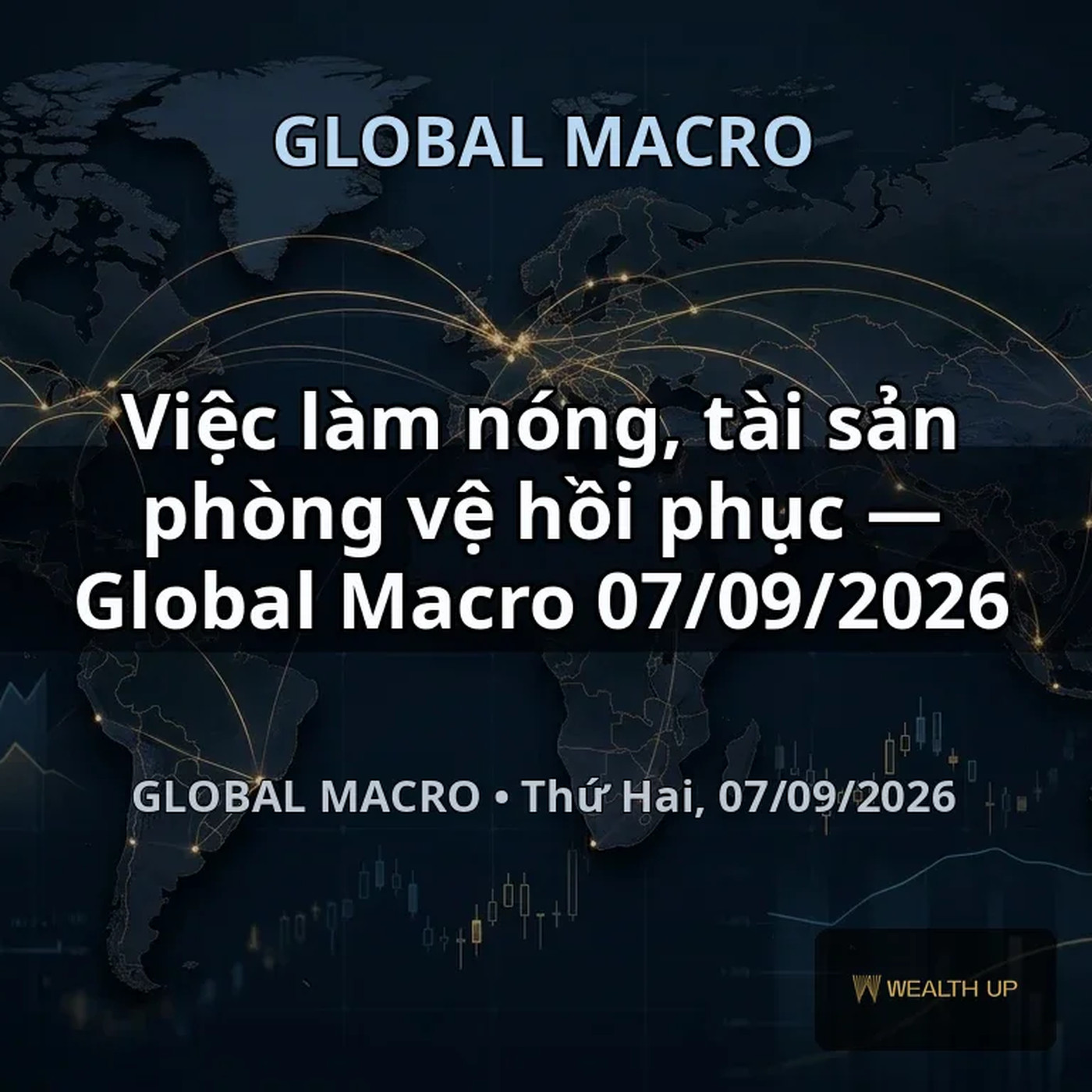 Việc làm nóng, tài sản phòng vệ hồi phục — Global Macro 07/09/2026