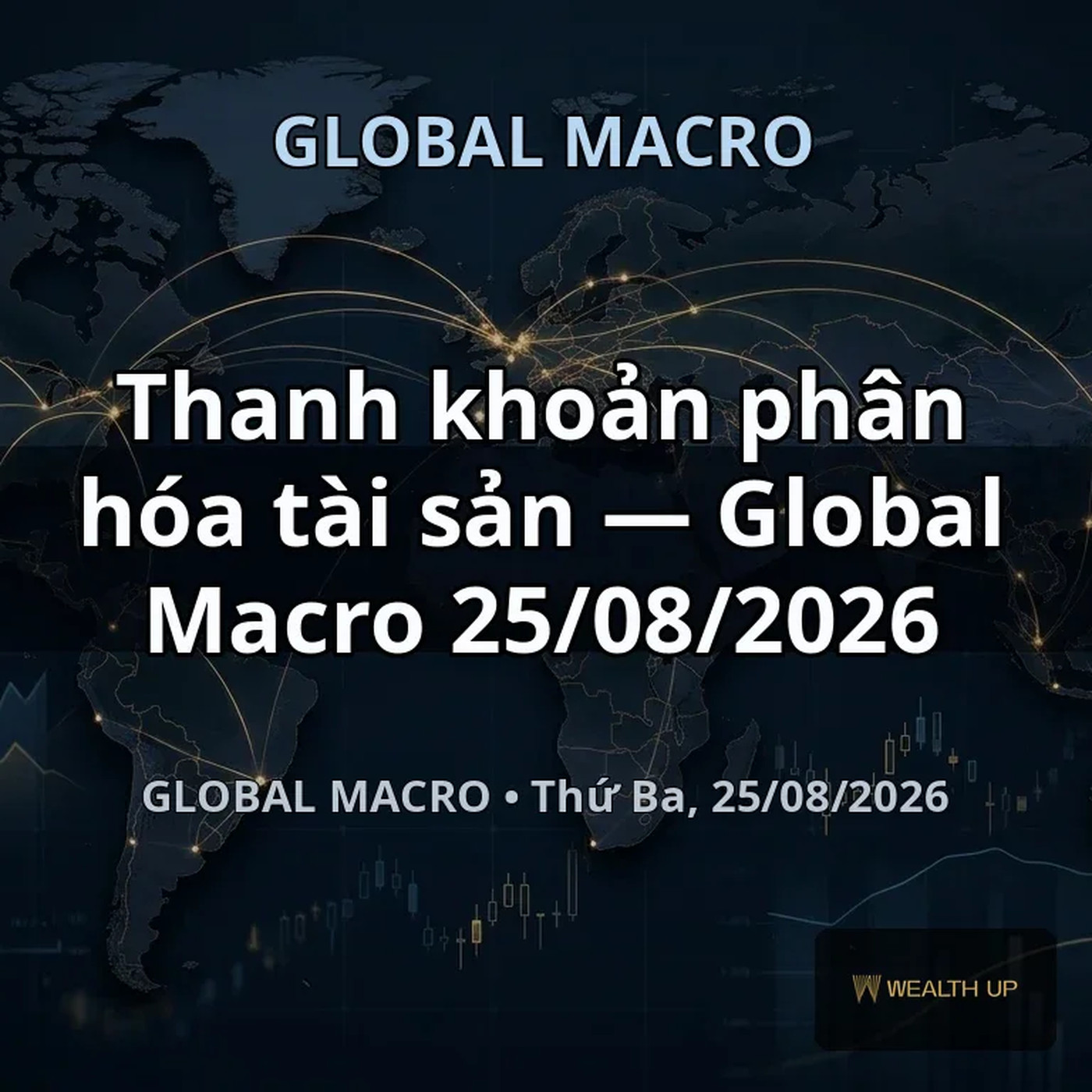 Thanh khoản phân hóa tài sản — Global Macro 25/08/2026