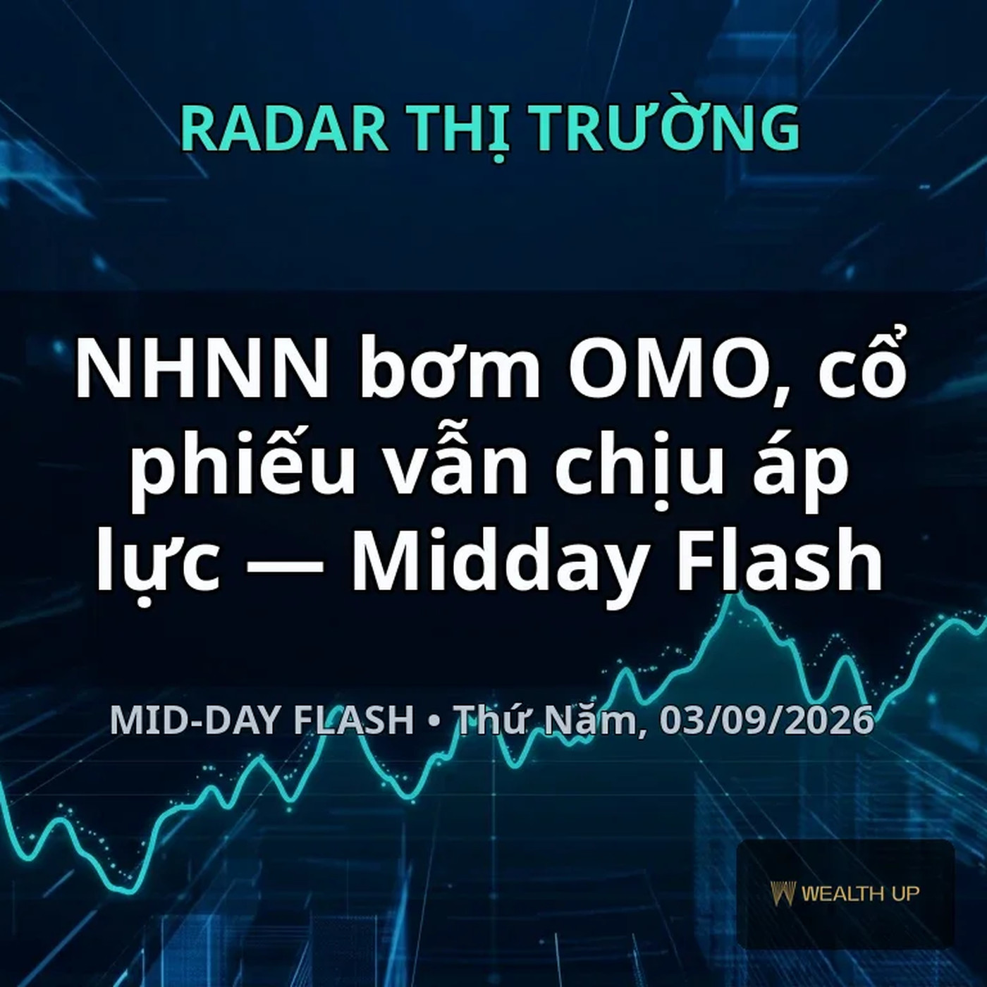 NHNN bơm OMO, cổ phiếu vẫn chịu áp lực — Midday Flash episode artwork